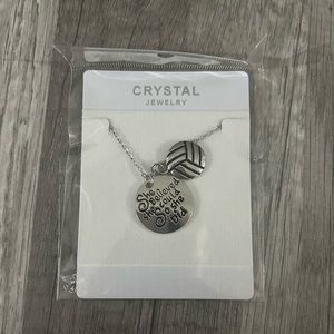 Volleyball necklace